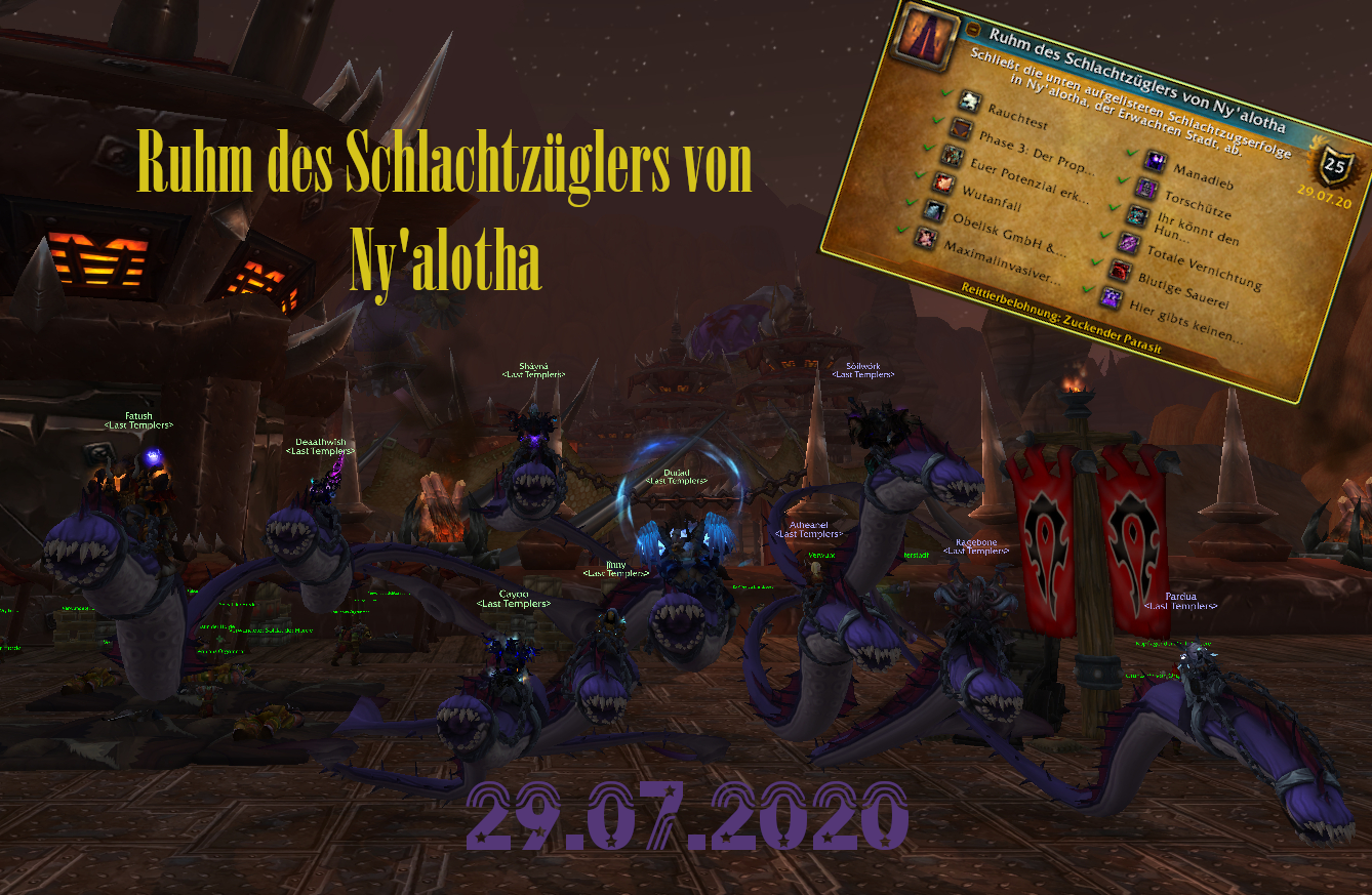 Ny'alotha Erfolg